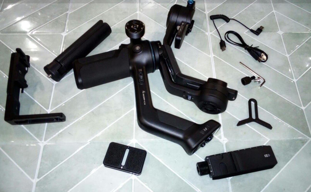 USED FeiyuTech SCORP-C2 AI Tracking Gimbal Stabilizer for Mirrorless Camera