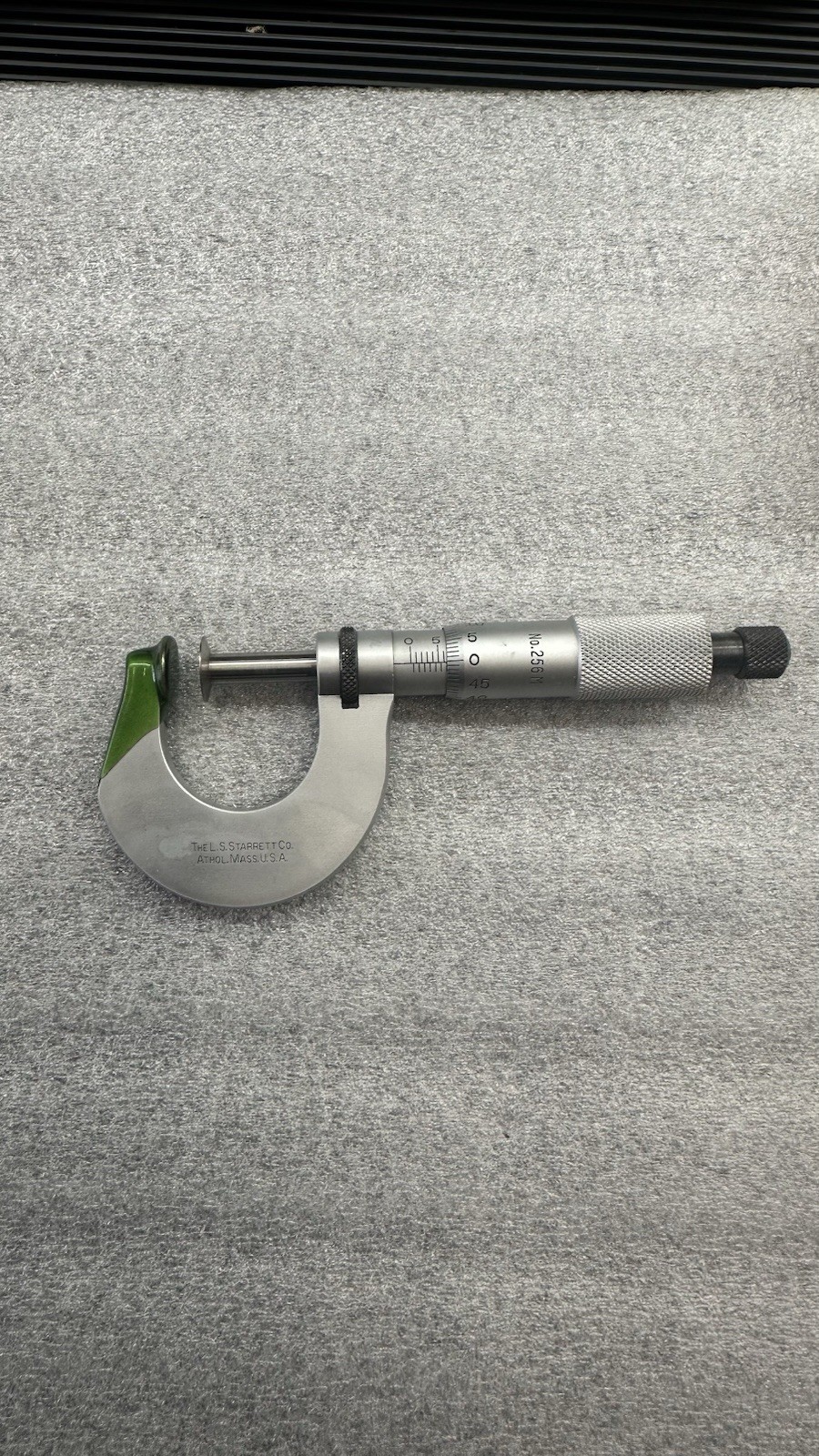 Starrett Disc Flange  Micrometer 0-25mm METRIC