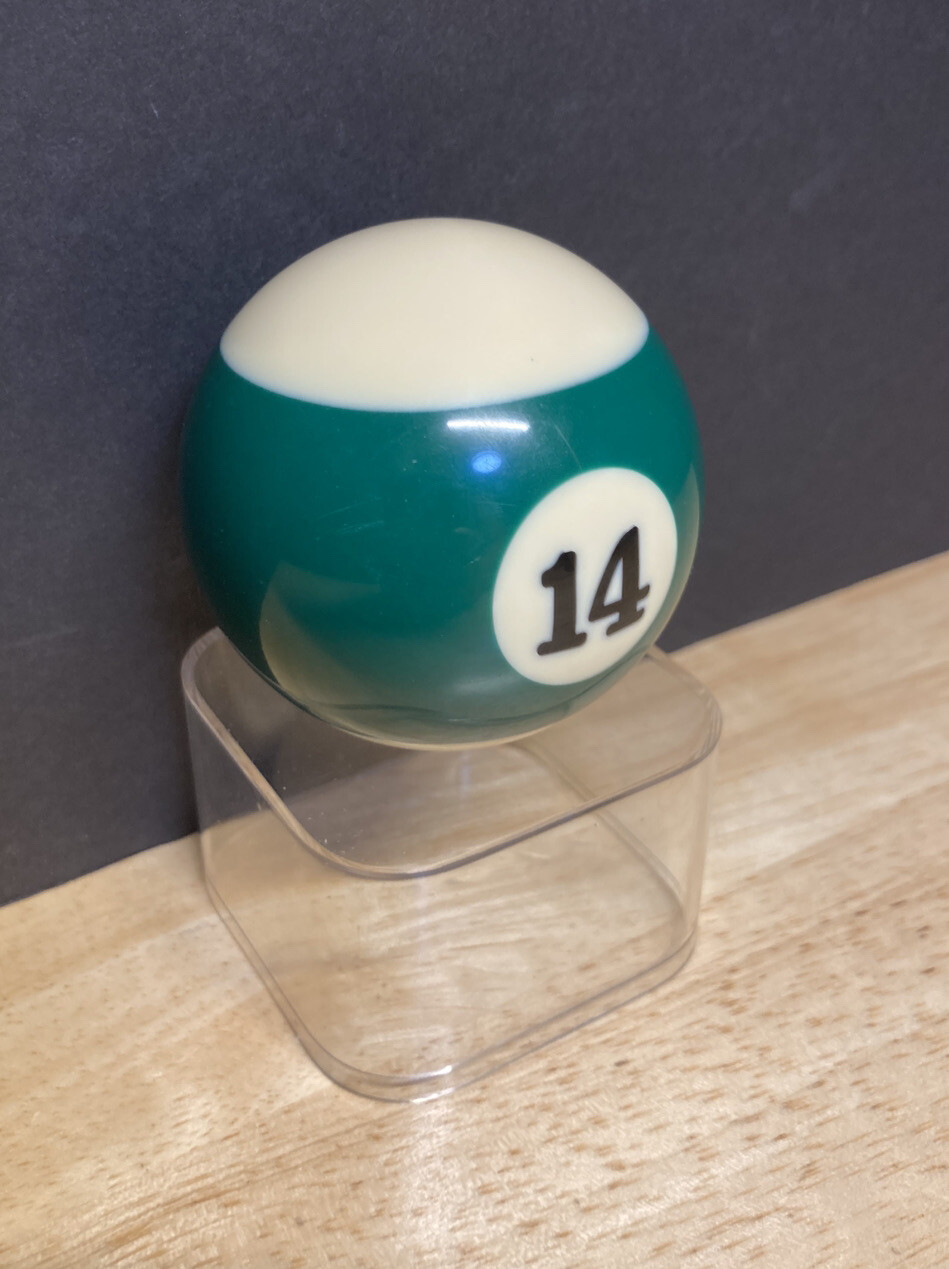Billiard Pool #14 Ball Replacement Regulation Size 2-1/4 6oz