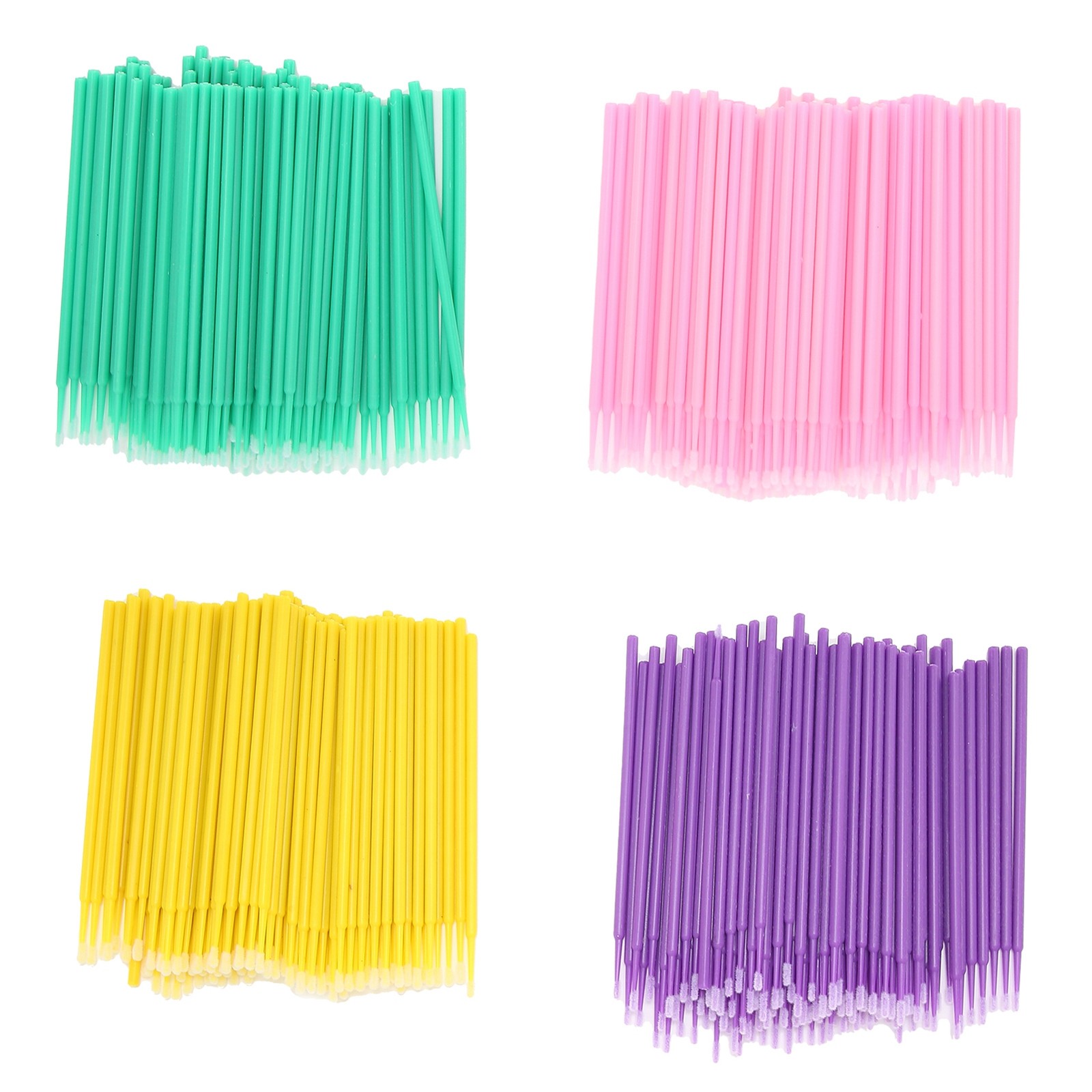 Hot Bendable Micro Applicator Brushes Micro Wands Supplies For Makeup