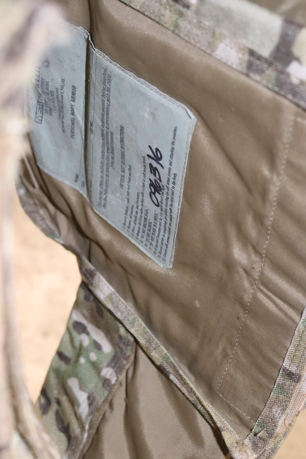 Paraclete Plate Carrier Multicam LARGE