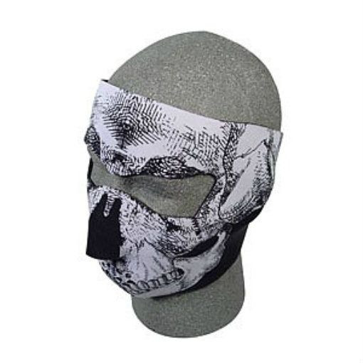 SKULL Neoprene Face Mask Biker Motorcycle Ski Cold Protection Snow Board Rubber