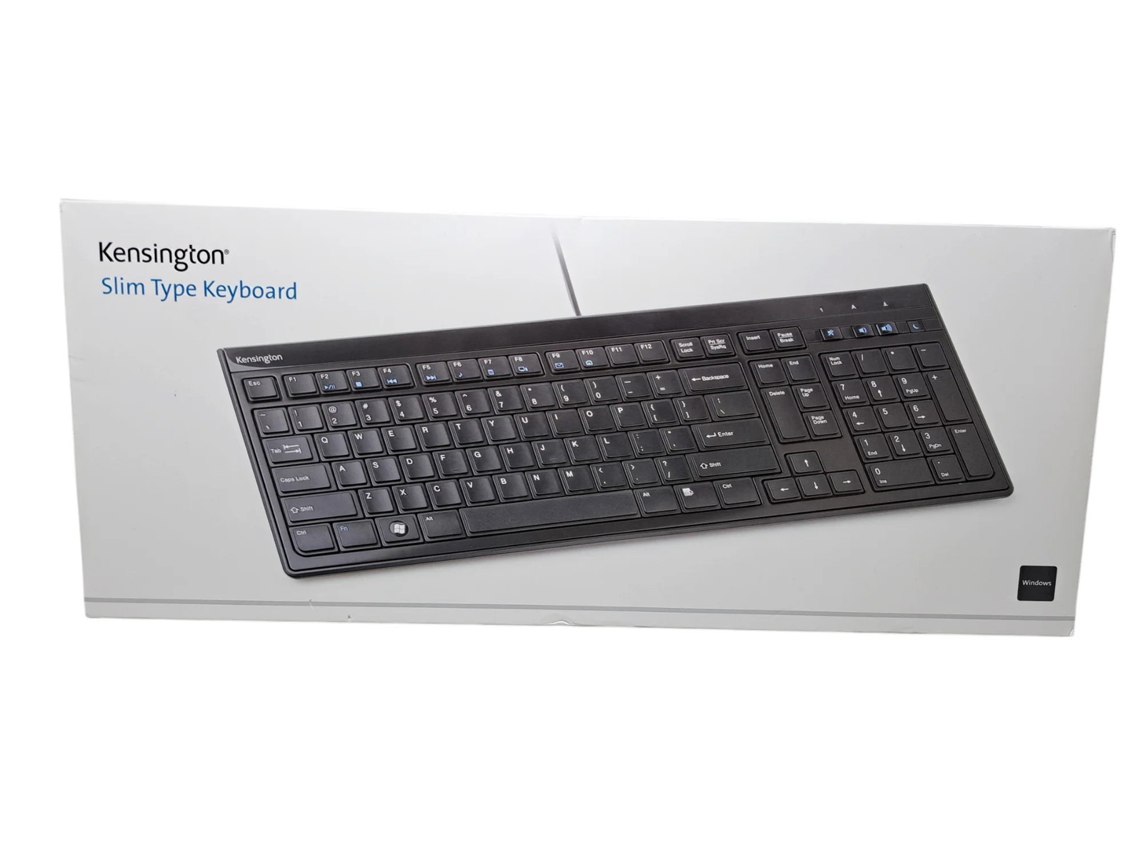 Kensington Slim Type Wired Keyboard | K72357USA (New Sealed)