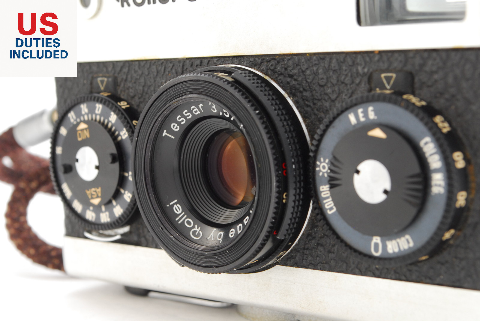 [EXC+5] Rollei 35 T Tessar 40mm F3.5 Compact 35mm Film Camera FROM JAPAN
