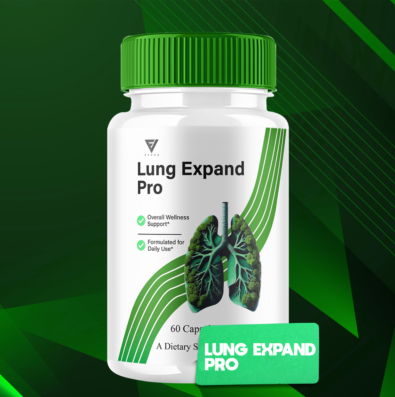 (2 Pack) Lung Expand Pro, LungExpandPro Advanced Supplement (120 Capsules)