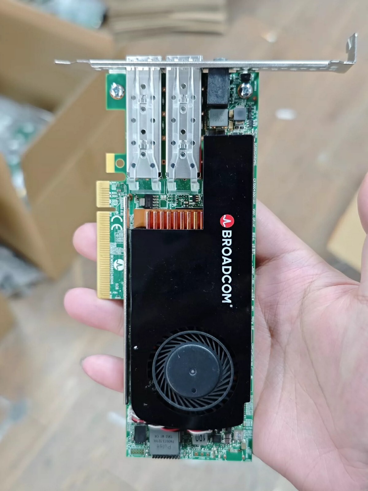 BROADCOM BCM958802 PS225-H16 BCM958802A8046C 2Port 25Gb PCIE 16GB DDR4 Smart NIC