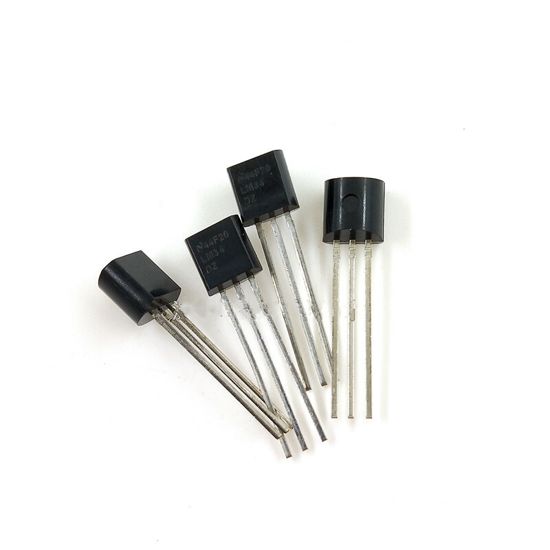 10Pcs New LM34DZ in-line TO-92 Temperature Sensor Triode LM34
