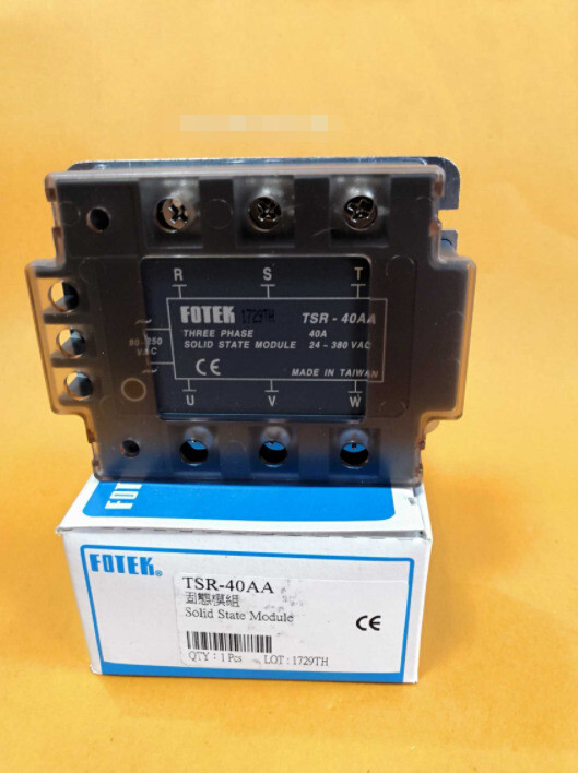 1PCS Fotek TSR-40AA TSR40AA Solid State Module 40A -New #FOT
