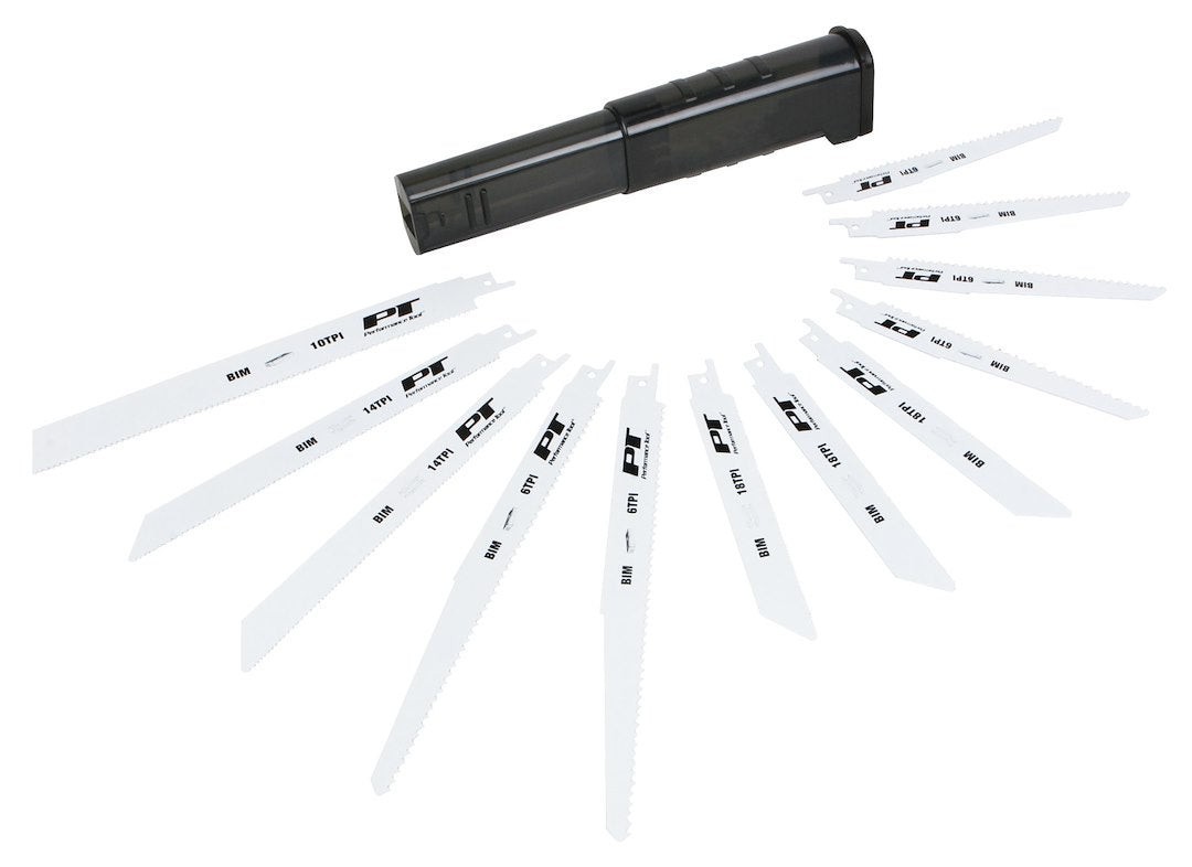 PERFORMANCE TOOL W721 12PC RECIP SAW BLADE SET