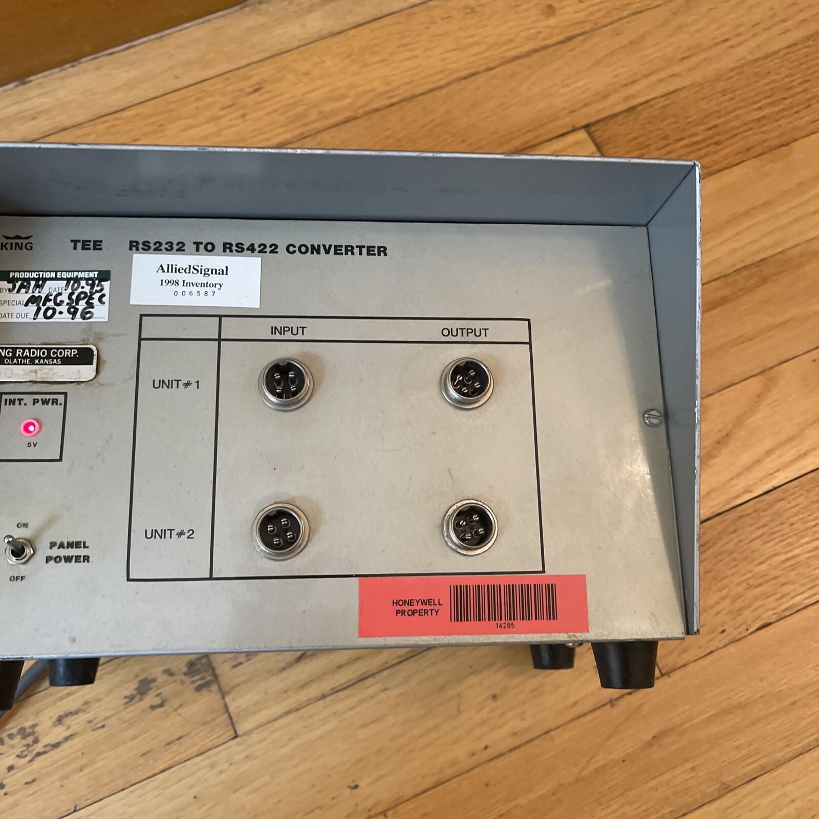 Bendix King Tee RS232 To RS422 Converter Avionics Test Equipment