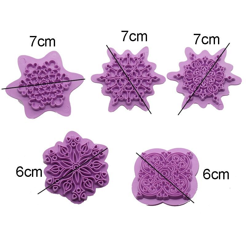 Mandala Dotting Tools Embossing Stamp Pottery Sculpting DIY Decorating Supplies