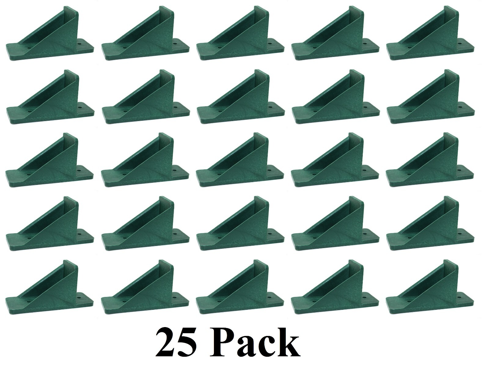 25 Pack Green MINI Roof Guard Snow Sliding Ice Snow Stop Plastic