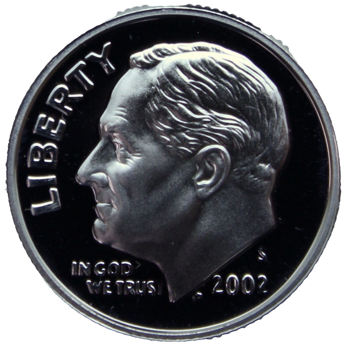 2002-S Silver Proof Roosevelt Dime