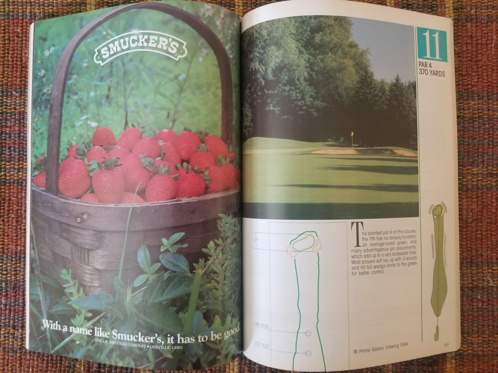 1991 NEC WORLD SERIES OF GOLF PROGRAM AKRON, OH - NICE SHAPE