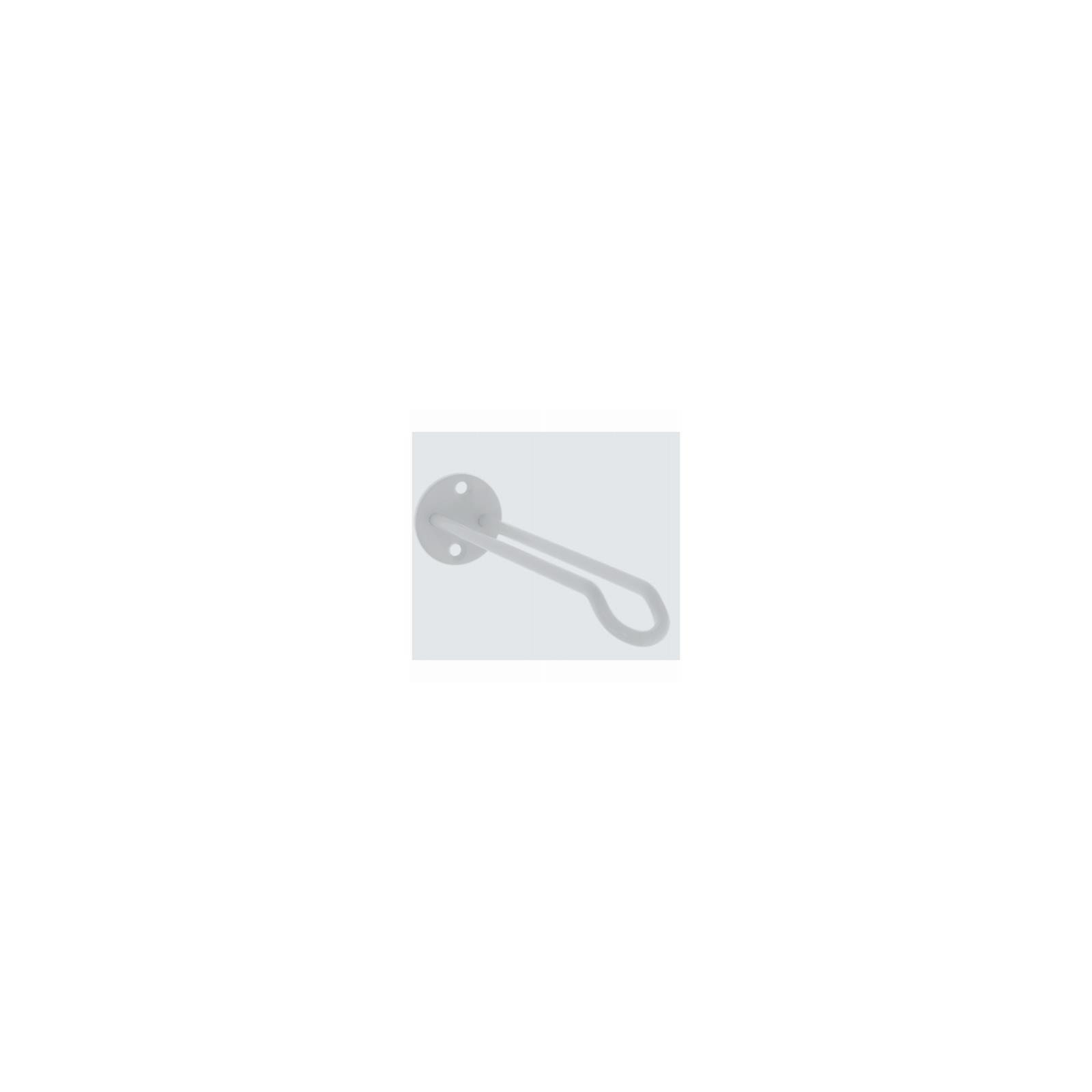 National Hardware N275-522 Plant Hanger Wall Base, White, 20-Lb. Load, 7 In. -