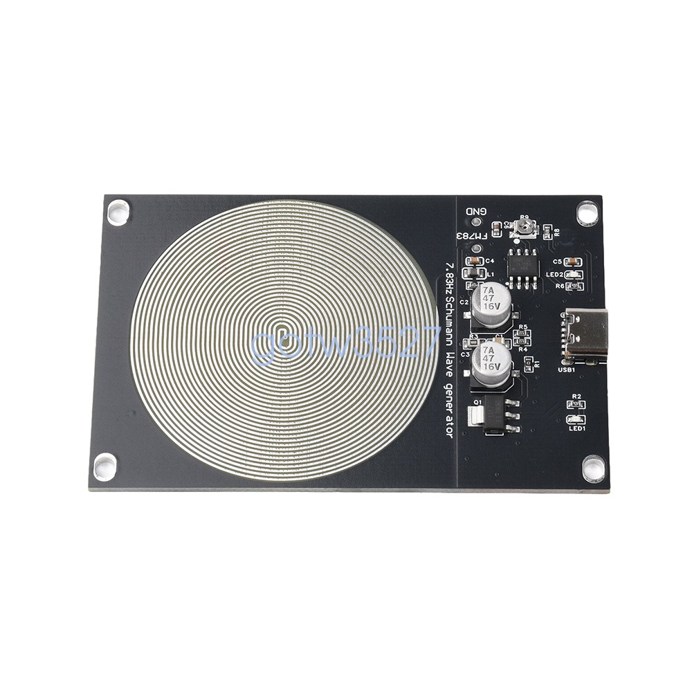 DC 5V 7.83Hz Schumann Wave Generator Ultra Low Frequency Pulse Generator Type-C