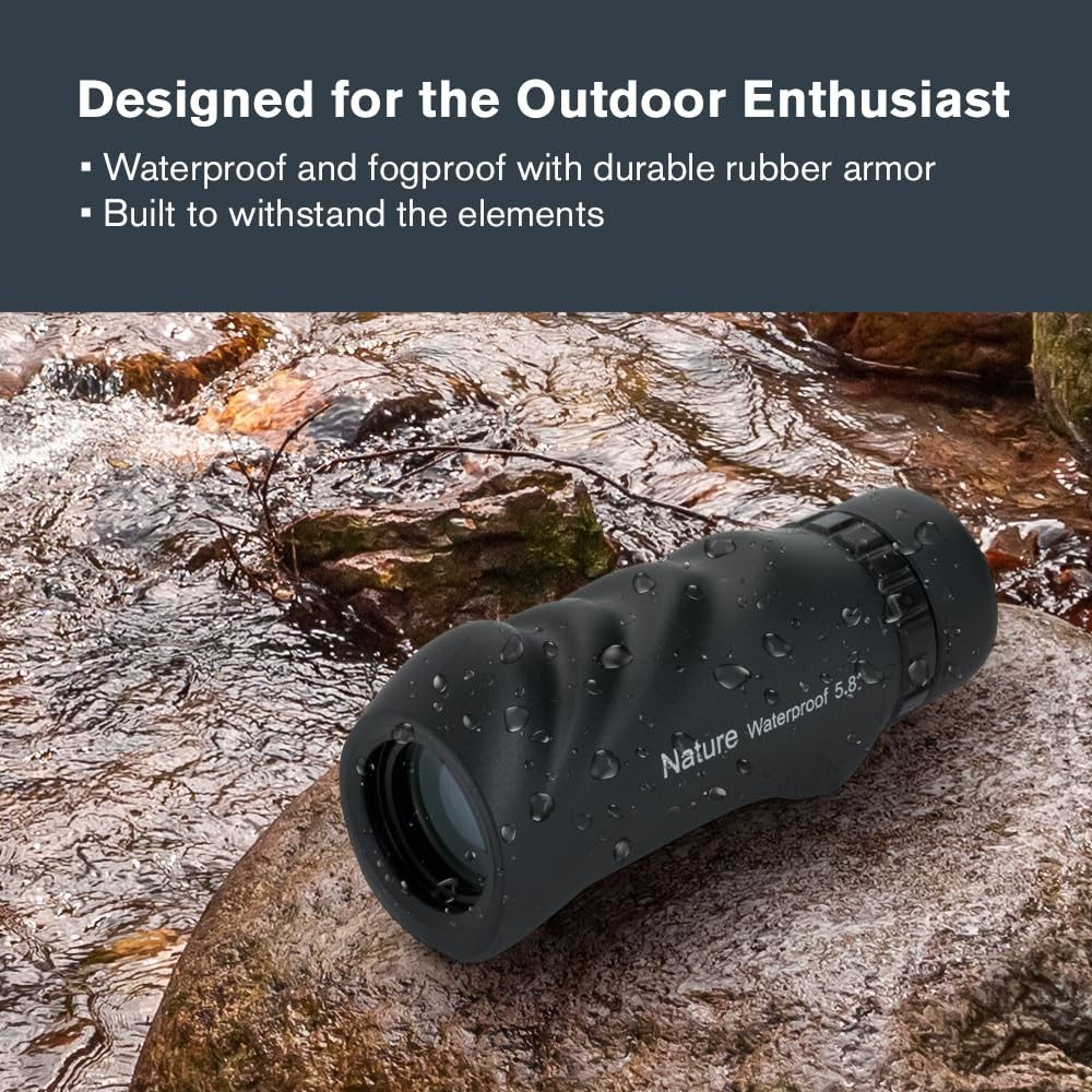 Celestron – Nature 10x25 Monocular – Ideal for 10 x 25 Monocular, Black