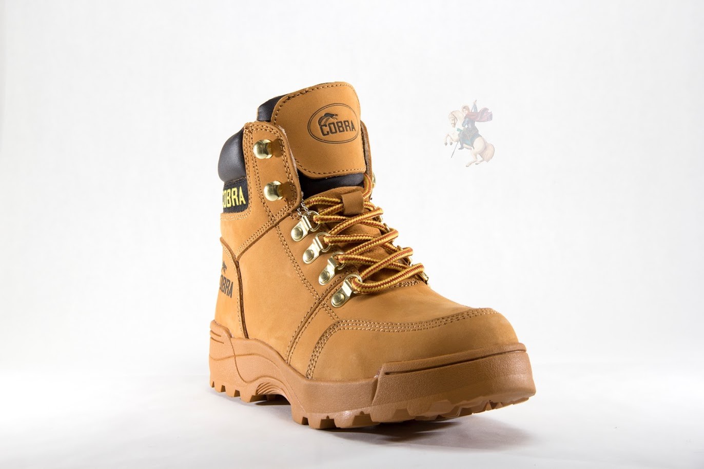 Men Work Boot Cobra C707 Waterproof Tan Leather Goodyear Welt Construction New