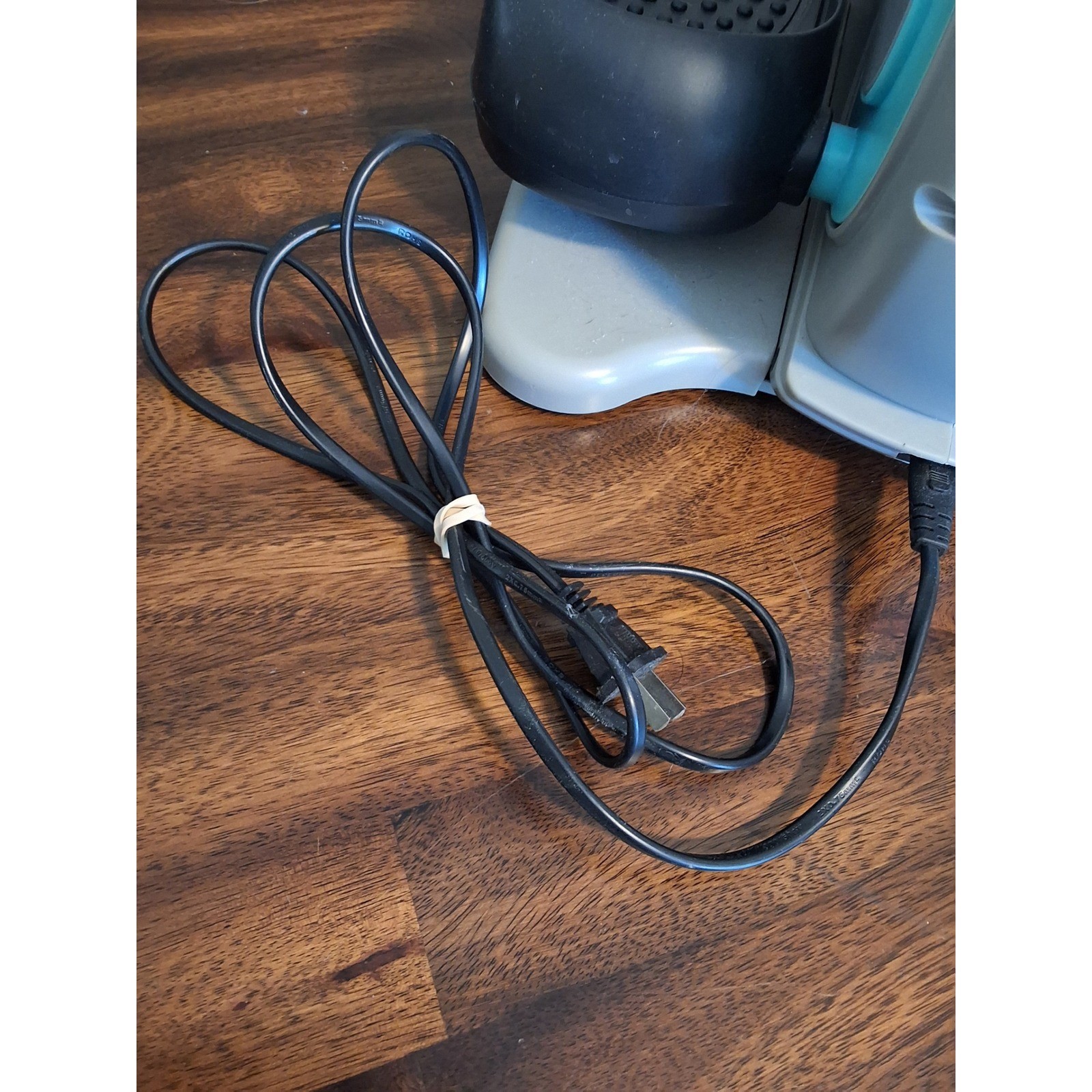 ANCHEER Under Desk Elliptical Machine Electric Pedal Exerciser Silver Black