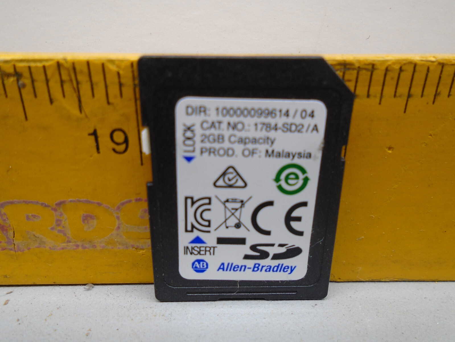 Allen Bradley   1784-SD2  Memory Flash Card 1784SD2 Bin14