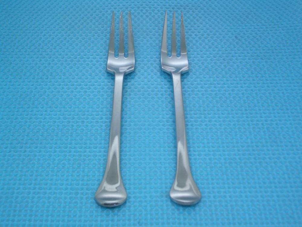 Dansk KOBENHAVN Set of 2 Dinner Forks 7 3/4" Stainless 18/10 Korea Flatware