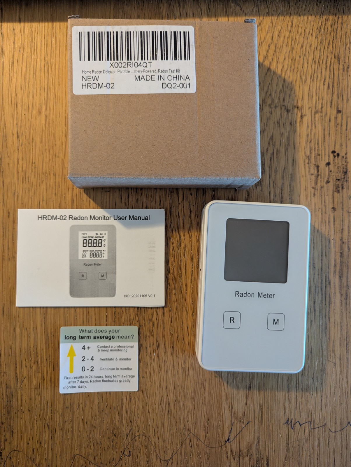 In GooHRDM-02 Radon Monitor