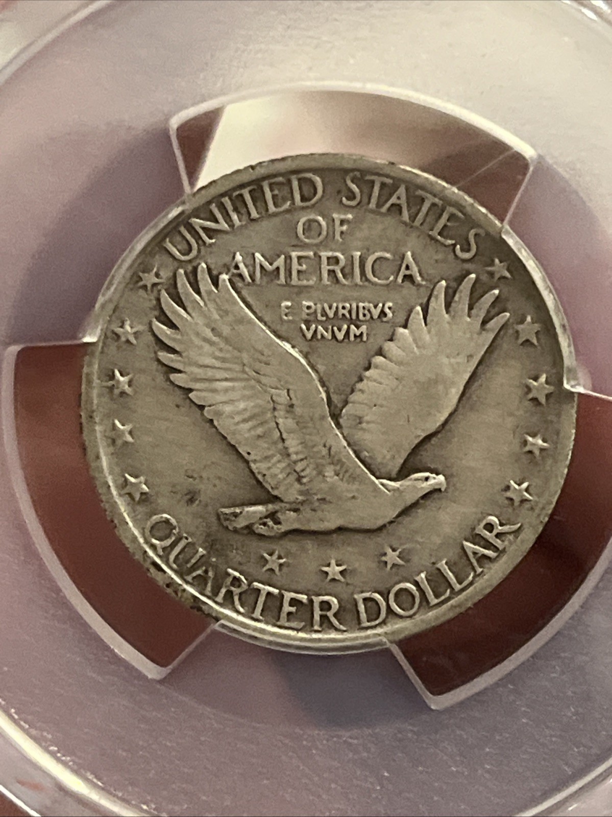1923 standing Liberty quarter PCGS VF 30
