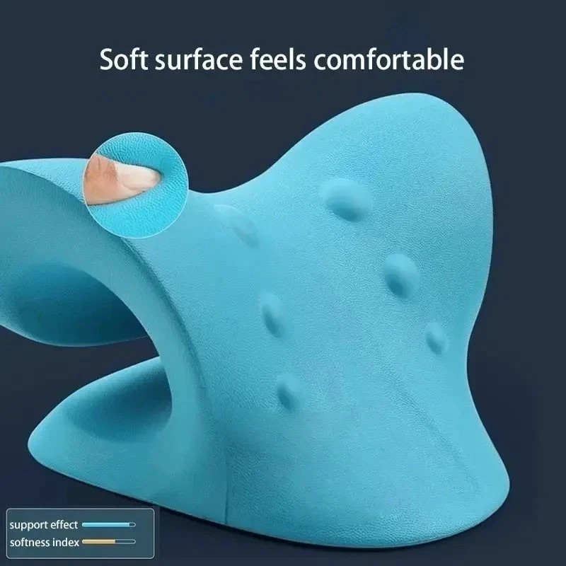 Neck Shoulder Stretcher Relaxer Cervical Chiropractic Traction Device Massage