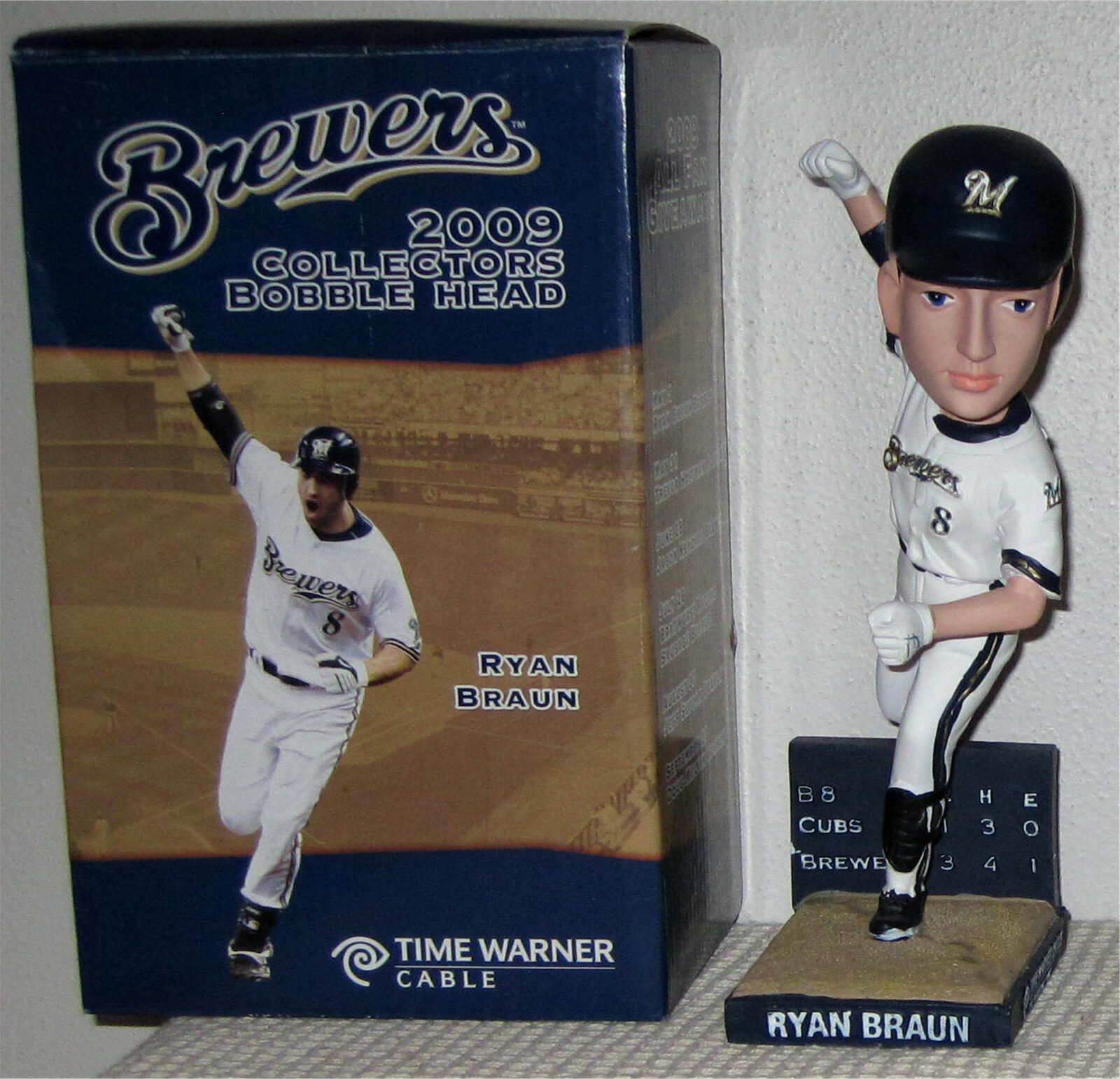 2009 Ryan Braun Bobblehead- Milwaukee Brewers