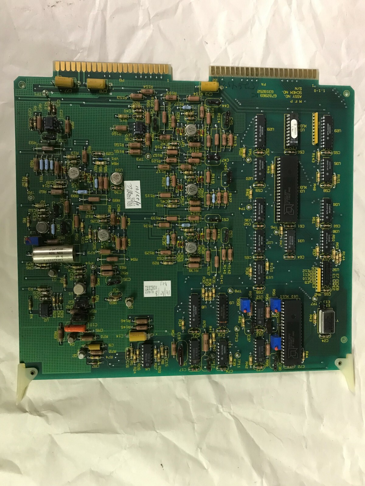 M F P Board Part for Beckman Coulter JT 6702969