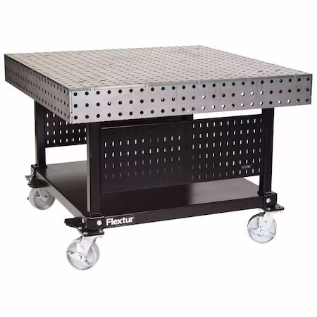 Flextur 78909515 Welding Table, 48" D, 35" H, 48" W, Metal