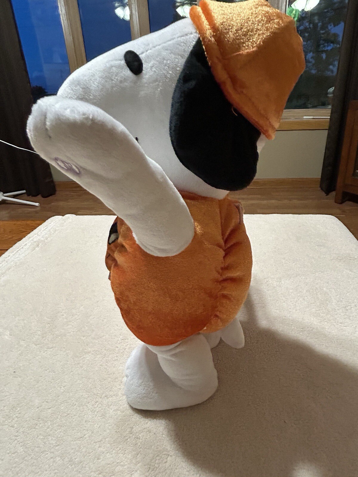 Peanuts - Snoopy Side Stepper Pumpkin Dancing Plush Halloween | Gemmy 2019