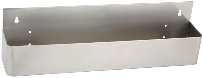 Winco SPR-22S 22" Speed Rail Stainless Steel Restaurant Bar Shelf Holder