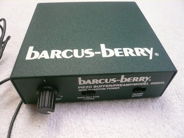 Barcus Berry 4000: Planar Wave Piano and Harp Pickup System