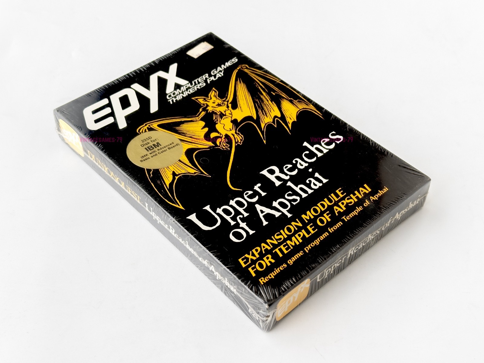 Upper Reaches of Apshai - Epyx - 1981 / IBM PC - Sealed