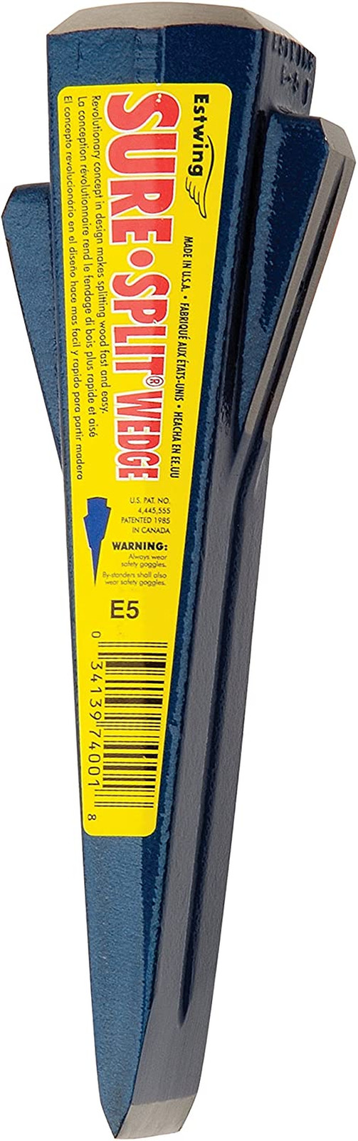 MRF64E 64 Oz Fiberglass Engineer's Hammer & E-5 5 Lb Sure Split Wedge Set