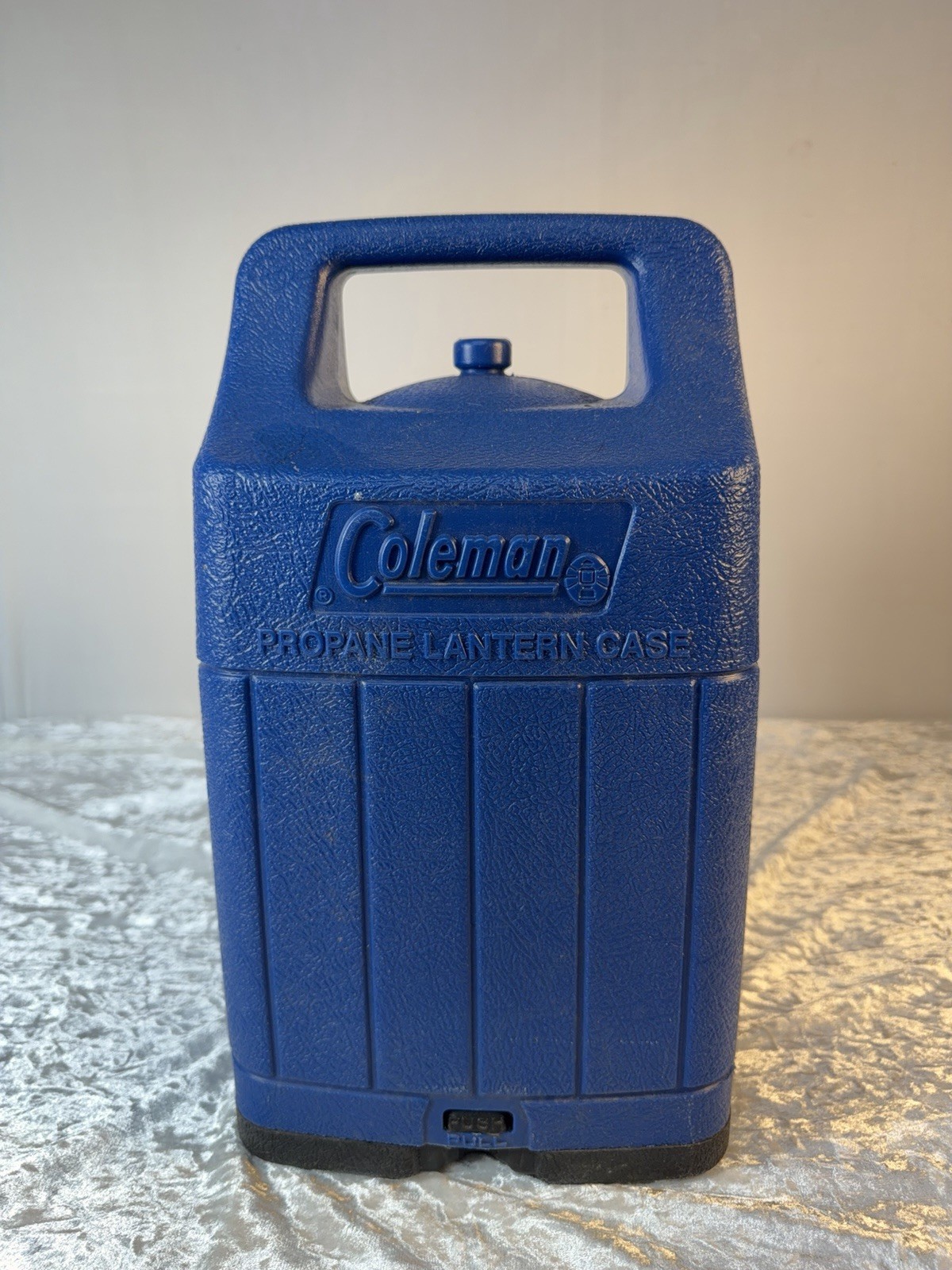 Coleman 5114 Propane Lantern Electronic Ignition w Hard Carry Case Camping