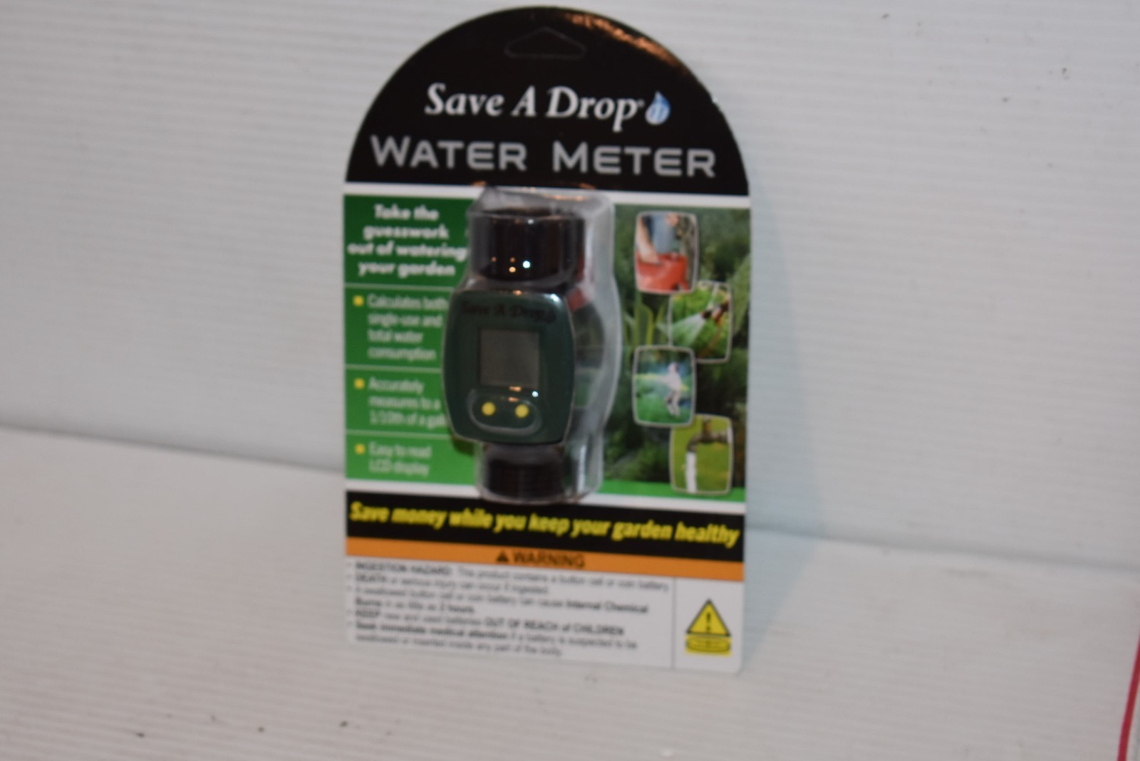 P3 International Water Meter, Save A Drop Model P0550