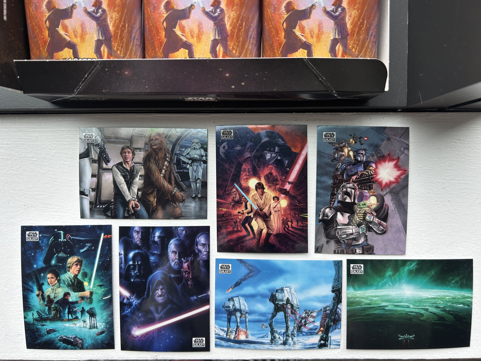 2025 Star Wars Chrome Galaxy Base Set - Complete Your Set Pick Your Card