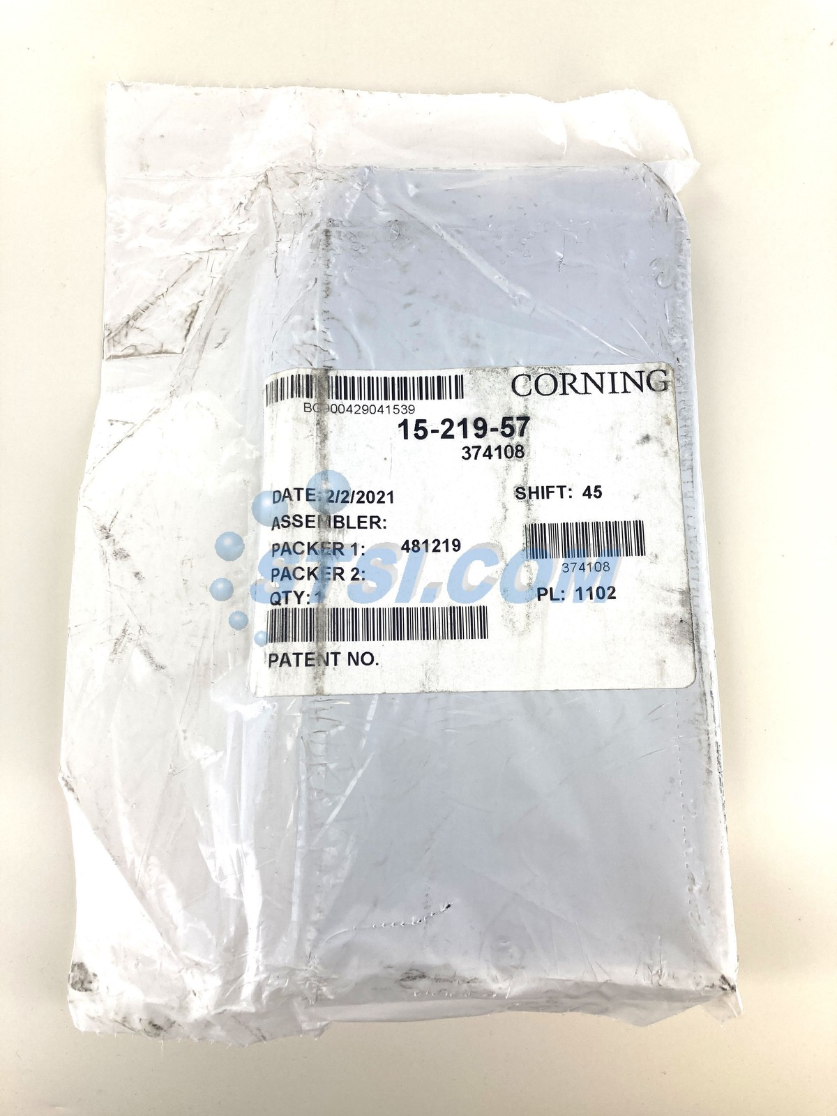 Corning 15-219-57 12-Fiber Splice Tray ~STSI