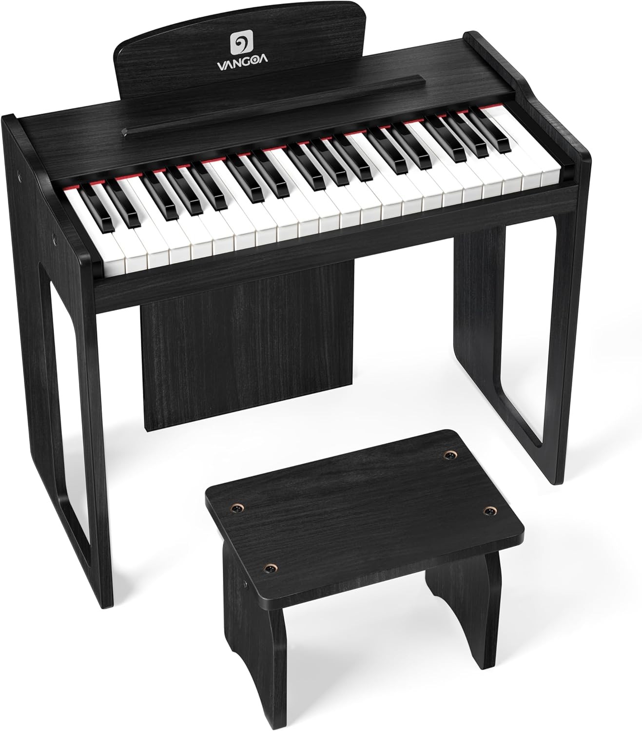 Vangoa Kids Piano Keyboard 37 Keys Digital Music Educational BLACK