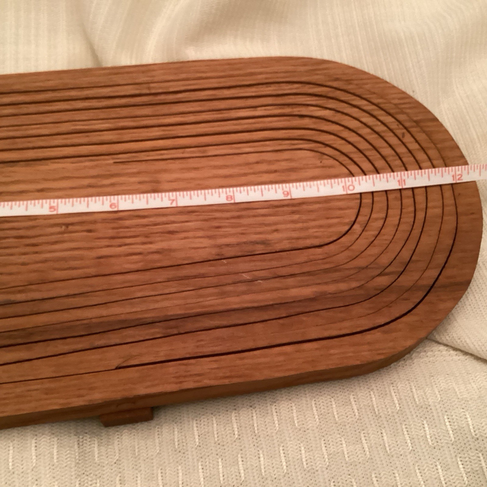 Handmade Wooden Collapsible Trivet Basket