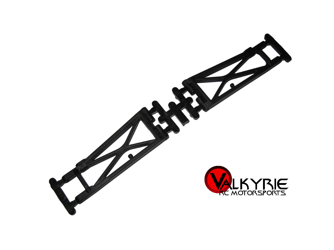 Vintage RC Associated T4 SC10 Series Rear Arm Set Plastic Black 7448