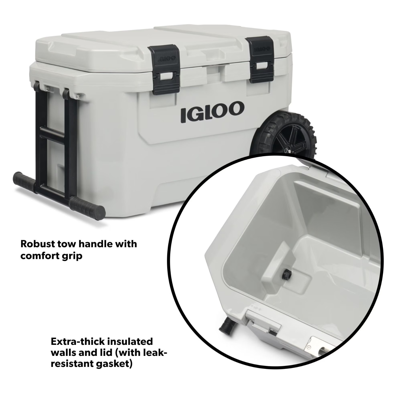 Igloo 65 Quart Yukon Performance Cooler with Wheels