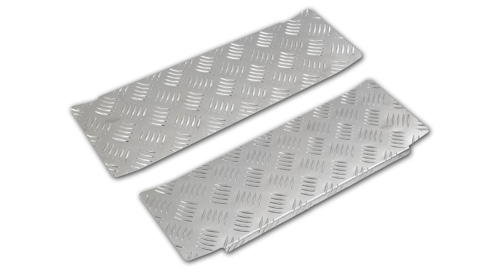 Volkswagen VW Multivan 2019-2022 Front Inner Step Covers Silver
