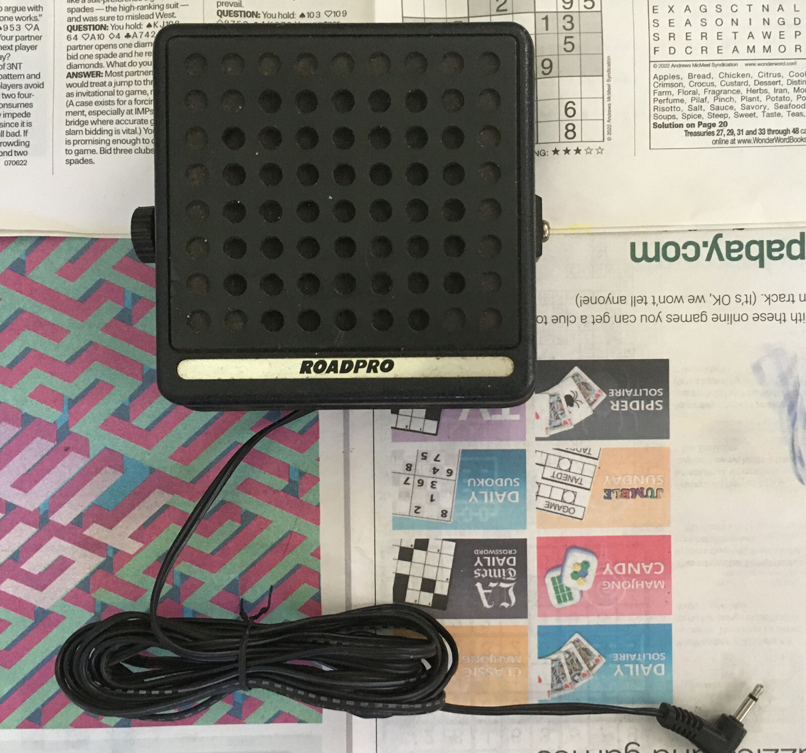 RoadPro RP-100T CB Amateur Ham Radio Mobile Extension Speaker