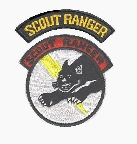 Philippines Army Scout Ranger & Scout Ranger Tab 3 X 3in & .65 X 3.25in NO TARIF