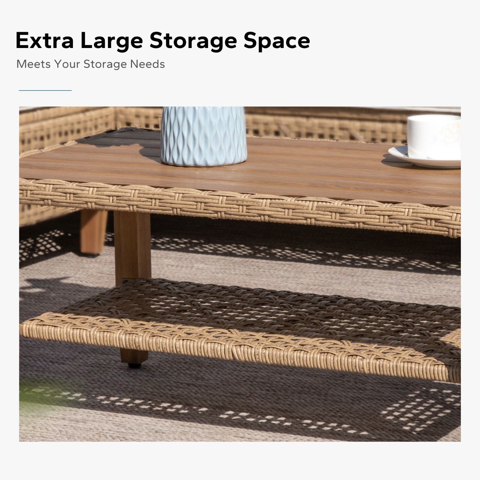 Rattan Furniture Outdoor Furniture Patio Conversation Set Outdoor Wicker Sofa