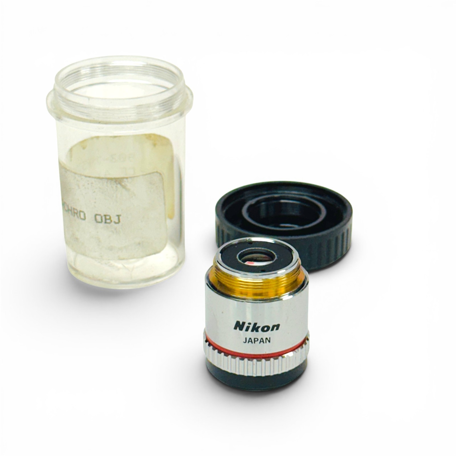 Nikon E Plan 4x/0.1 Microscope Objective Lens 160/- Made in Japan