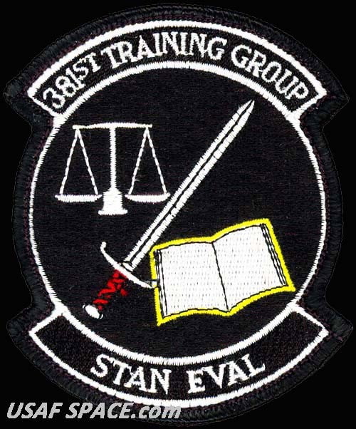 USAF 381ST TRAINING GROUP - STAN/EVAL - VAFB - TITAN II - ORIGINAL VEL PATCH